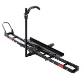 Giantz Motorcycle Motorbike Carrier Rack Ramp 2"Towbar Adjustable Height Black