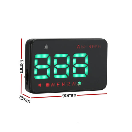 DS NA Universal Digital GPS Speedometer Display Overspeed Warning Alarm 2 Modes