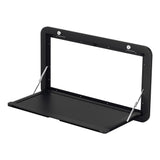 DS NA Weisshorn Caravan Table 800 x 450mm Folding Lockable Black