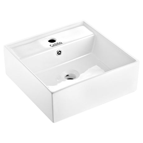 DS NA Cefito Bathroom Basin Ceramic Vanity Sink Hand Wash Bowl 41x41cm