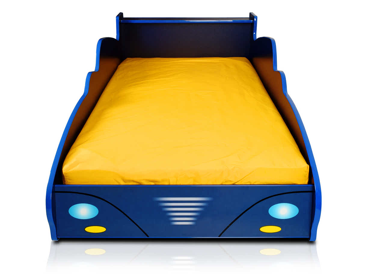 Supreme F1 Race Car Bed Frame Blue - Single
