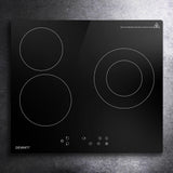 DS NA Electric Ceramic Cooktop 60cm  4 Burner Hob Touch Control 5200W