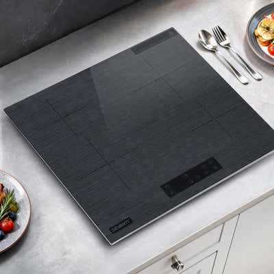 DS NA Devanti Electric Ceramic Cooktop 60cm Touch Control Grey