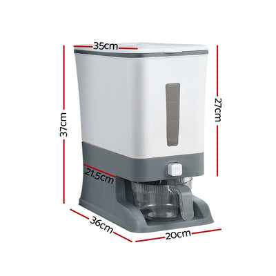 DS NA 5-Star Chef Cereal Dispenser Rice Container 12KG