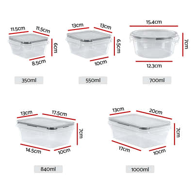 DS NA 5-Star Chef Cereal Dispenser Food Storage Container 16PCS