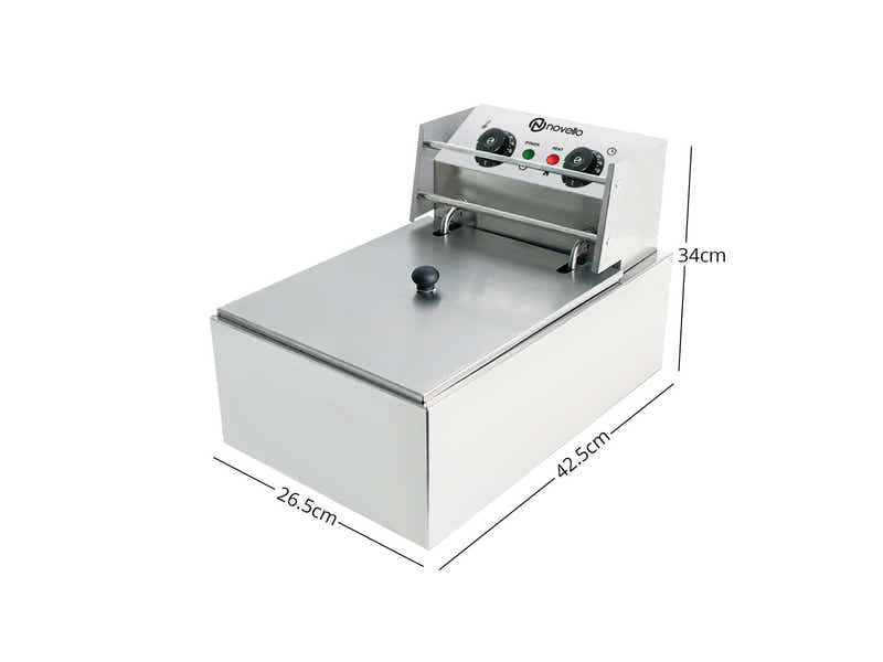 Single Tank Electric Fryer Large