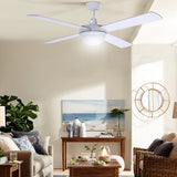 DS NA Devanti 52'' Ceiling Fan AC Motor w/Light w/Remote - White