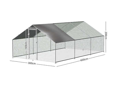 DS Chicken coop 25mm 3x6x2m