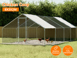 DS 25mm Steel Chicken Coop - 3m x 8m x 2m