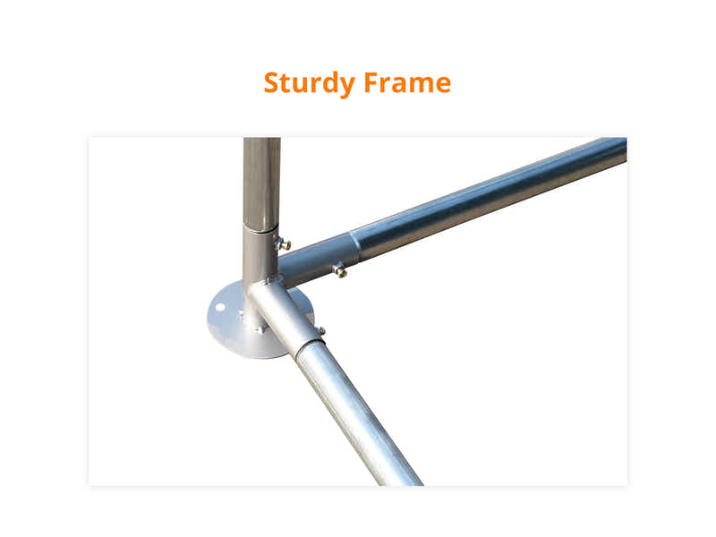 DS 25mm Steel Chicken Coop - 3m x 8m x 2m