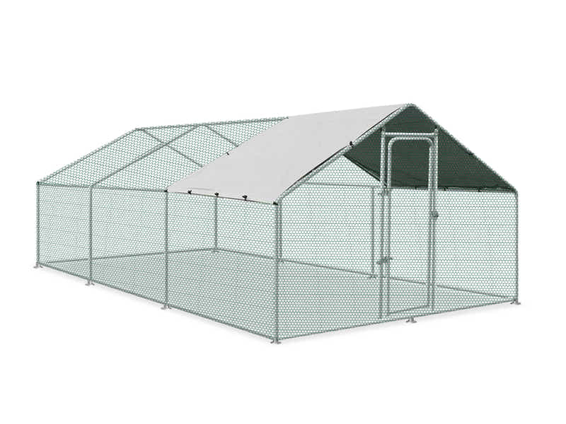 Steel Chicken Coop - 3m x 6m x 2m