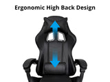 DS Chano Deluxe Gaming Chair PU Black