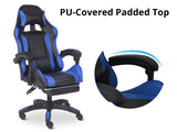 Chano Deluxe Gaming Chair PU Blue