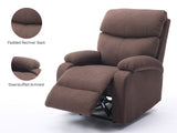 Giselle Recliner Chair Boucle Brown