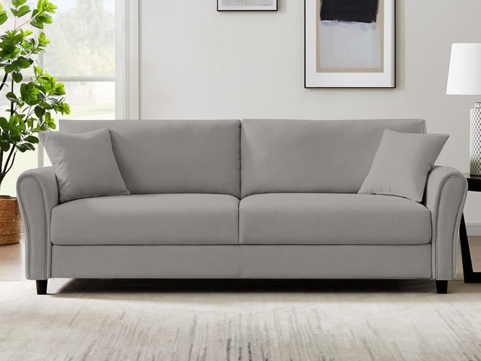 New Cozza Linen Sofa - Beige