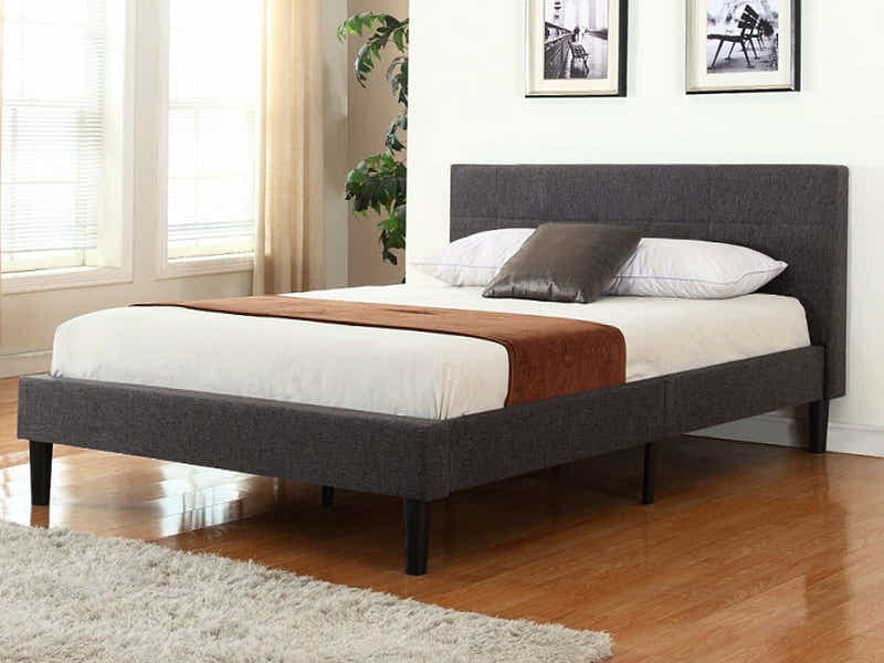 Soni Linen Bed Frame - Double