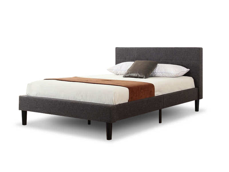 Soni Linen Bed Frame - Queen