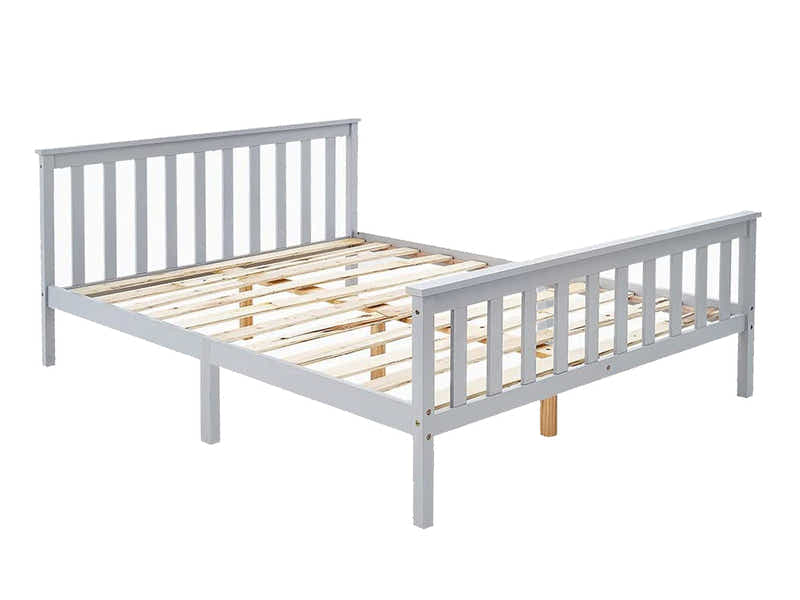 Hampshire Bed Frame Grey - Queen