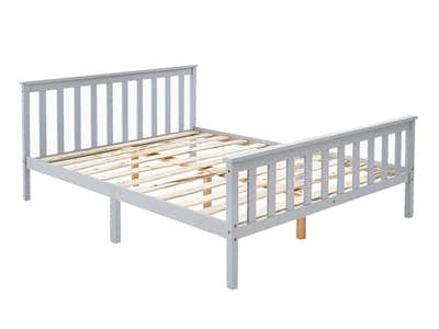 Hampshire Bed Frame Grey - Queen