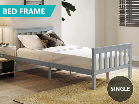 Hampshire Single Bed Frame - Grey
