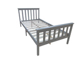 Hampshire Single Bed Frame - Grey