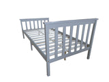 Hampshire Single Bed Frame - Grey