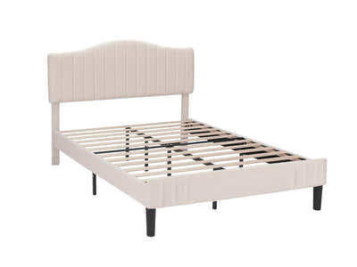 Abrea Boucle Bed Frame - Queen