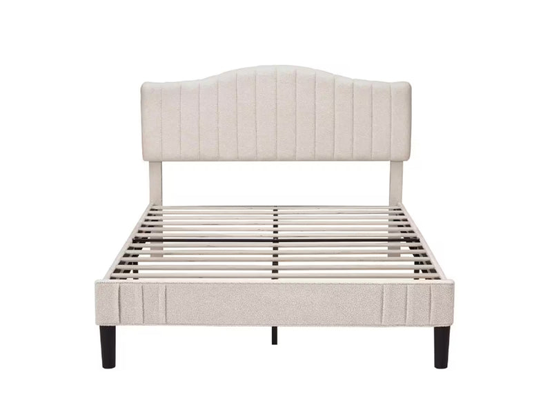 Abrea Boucle Bed Frame - Queen