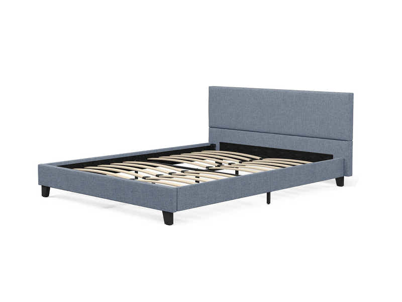 Banff Bed Frame Dark Grey - Queen