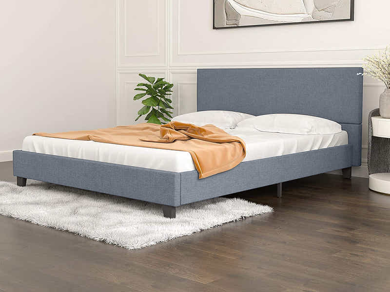 Banff Bed Frame Dark Grey - Queen