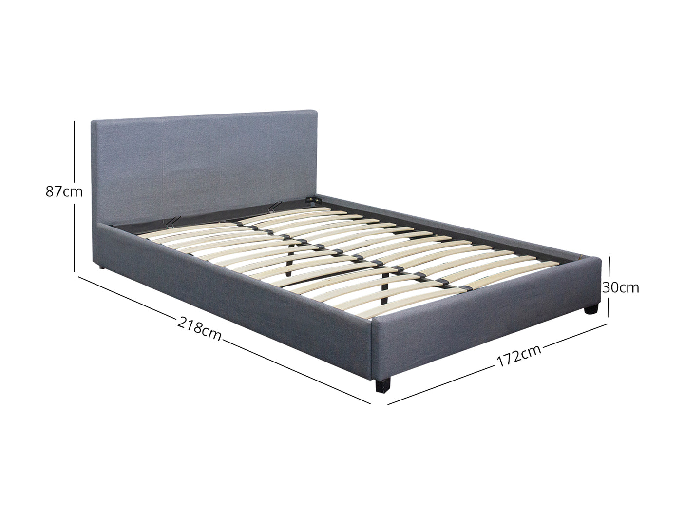 Bass Storage Bed Frame Linen King