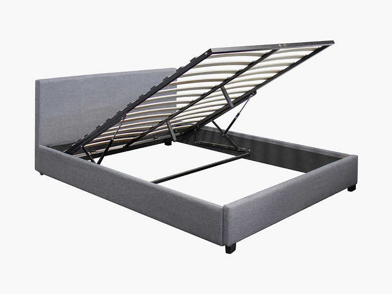 Bass Storage Bed Frame Grey - King