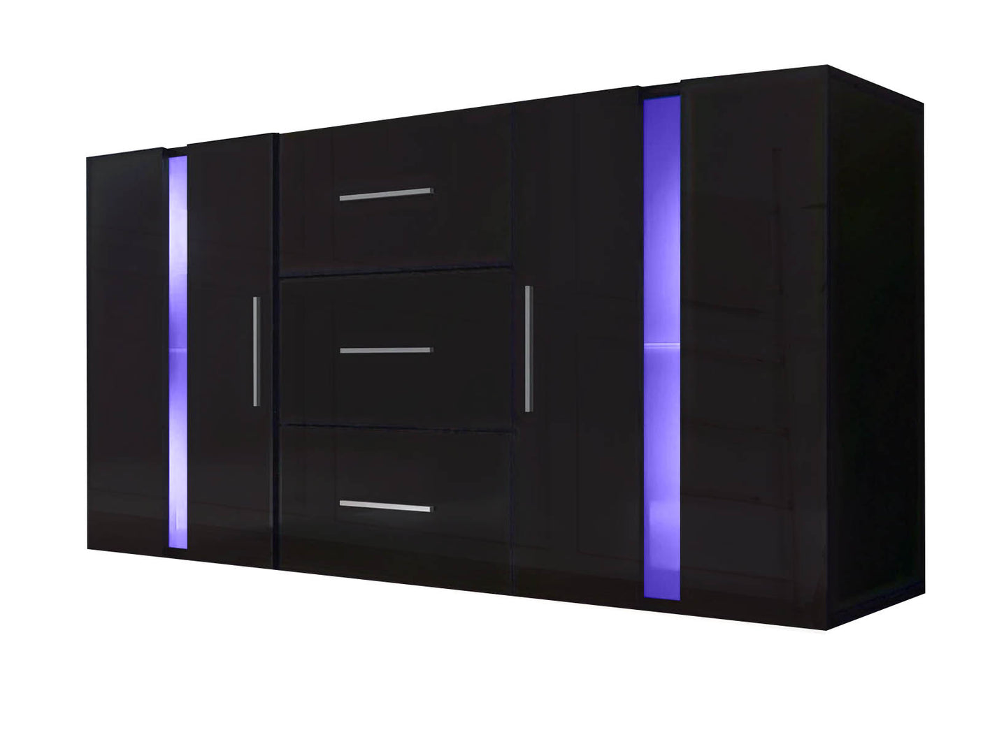 Anshos Side Cabinet 135 with LED Light