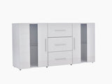 Anshos Side Cabinet with LED Light