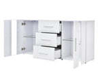 Anshos Side Cabinet with LED Light