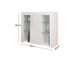 Anshos Side Cabinet 94 with LED Light