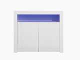 Anshos Buffet with LED Light White