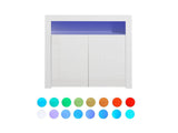 Anshos Buffet with LED Light White