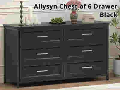 Allysyn Chest of 6 Drawers
