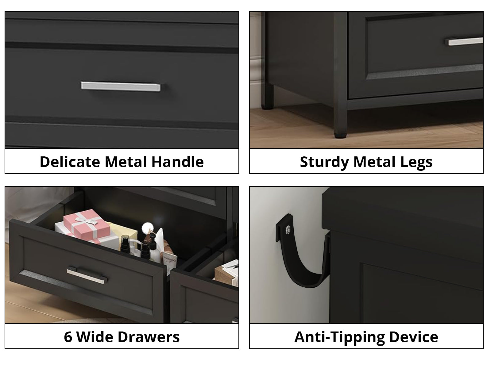 Allysyn Chest of 6 Drawers