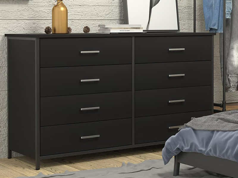 Irtiza 8-Drawer Lowboy