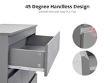 Serena 5-Drawer Tallboy - Glossy Grey