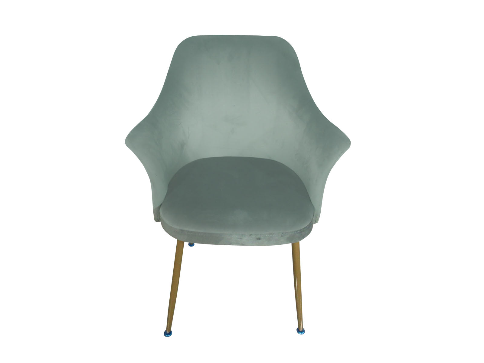 Ceilean Dining Chair x2 Velvet Green