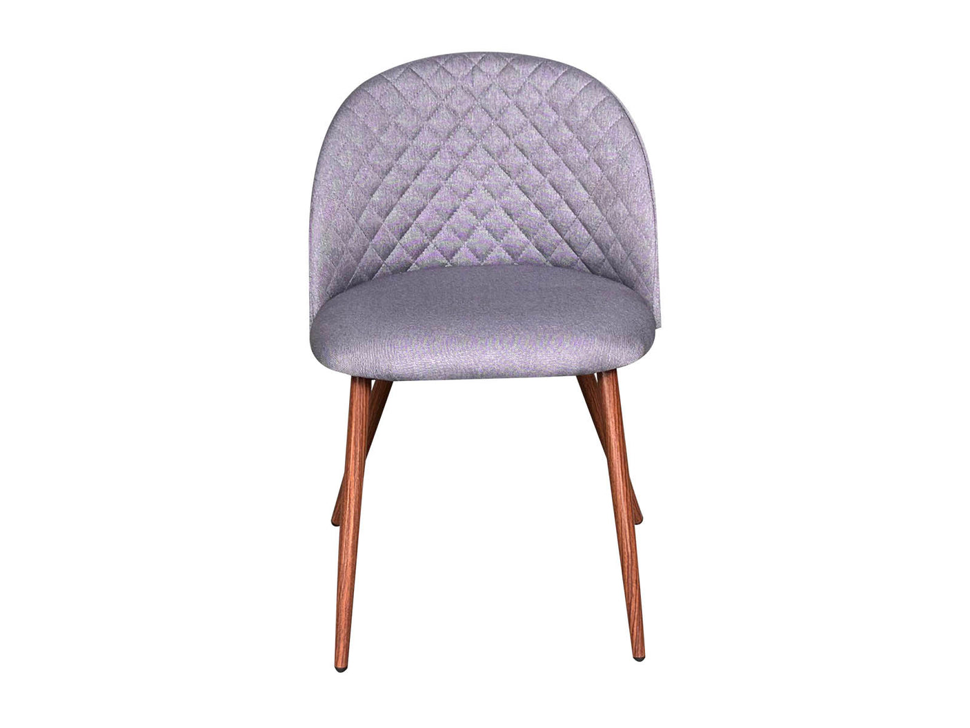 Roone Dining Chair Linen Grey x2
