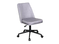 Buckley Linen Office Chair - Grey