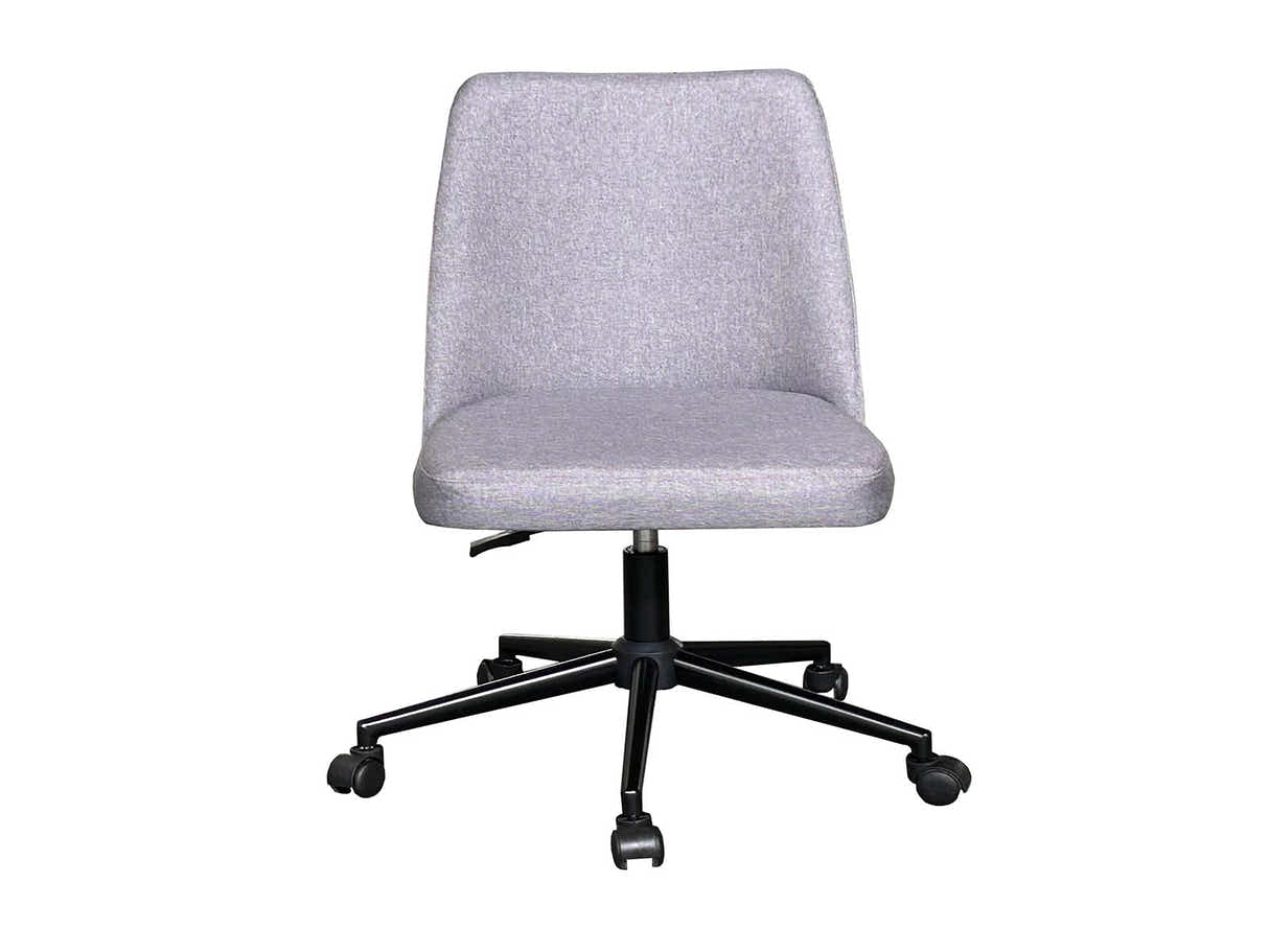 Buckley Linen Office Chair - Grey