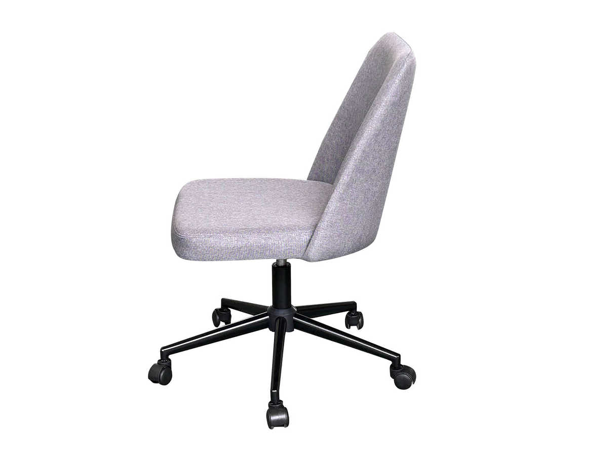 Buckley Linen Office Chair - Grey