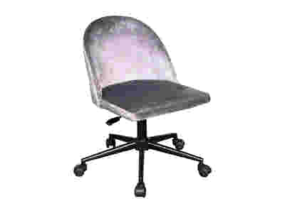 Dallin Office Chair Velvet Grey