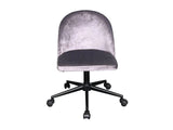 Dallin Office Chair Velvet Grey