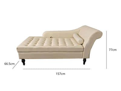 Monnie Chaise PU Beige